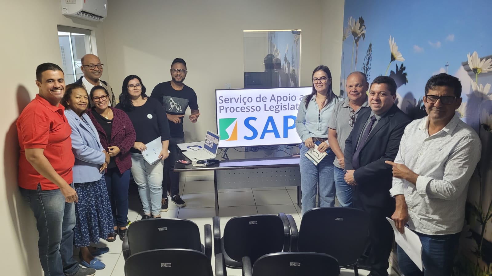 Treinamento dos vereadores para implantação do sistema SAPL